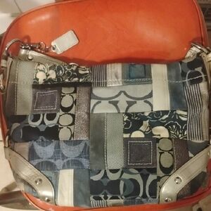 Coach Patchwork Shoulder Bag